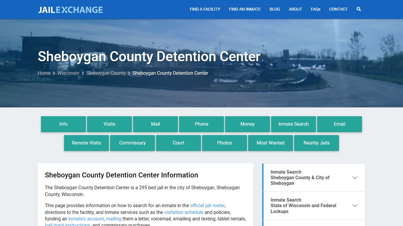 Sheboygan County Detention Center - Jail Exchange